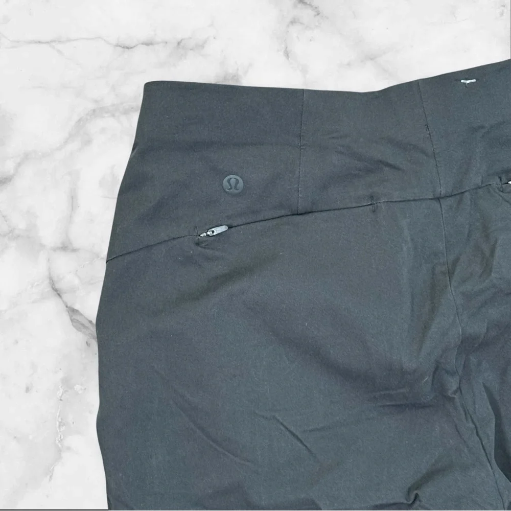 Lululemon In Power MR Crop 24”‎ Black Pants Women’s Size 4